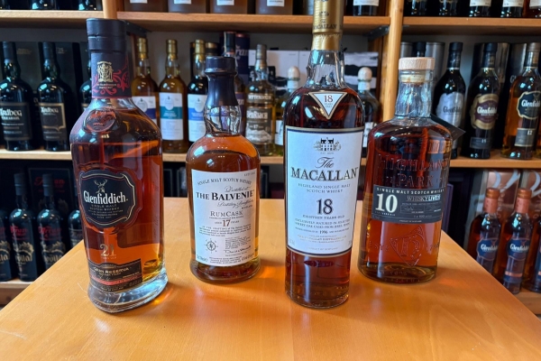 Unieke old timers van Glenfiddich - Balvenie - Macallan - Highland Park